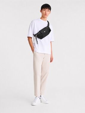 L0ngchamp energy Black Sling Bag belt bag unisex